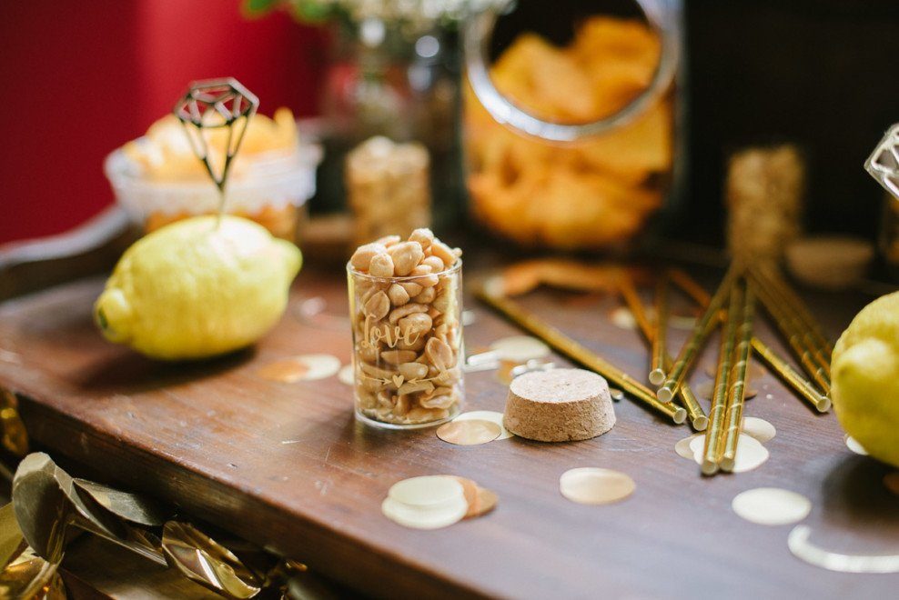 Gold Gelb Salbei Moderne Tischdekoration F R Eure Hochzeit