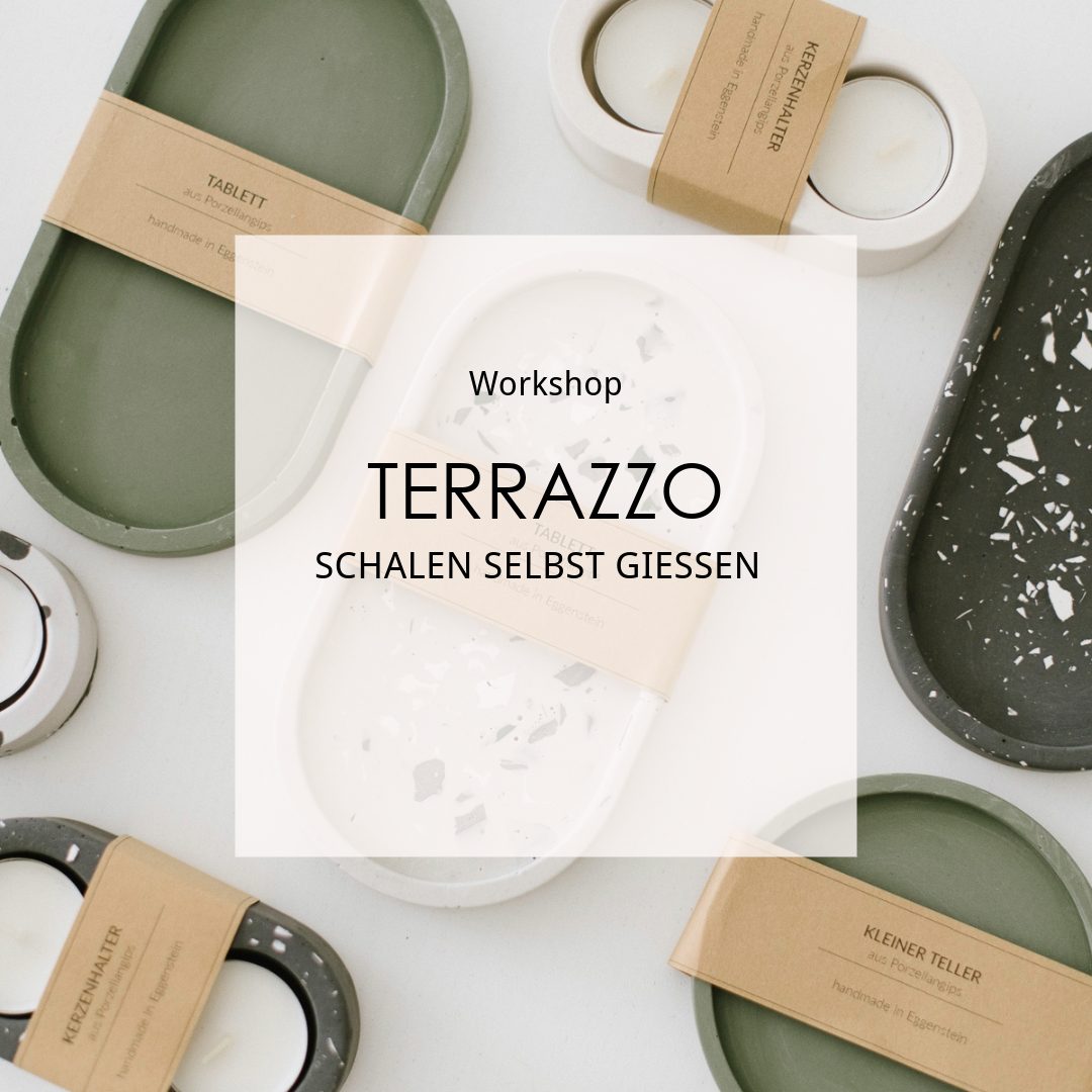 Workshop: Terrazzo Schalen gießen am 08.06.2024 [Digital]