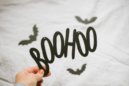 Halloween Schriftzug BOOHOO