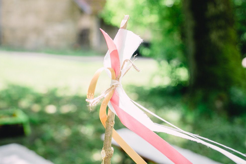 Sommerlich bunte Hochzeit mit Pferd Christine Juette